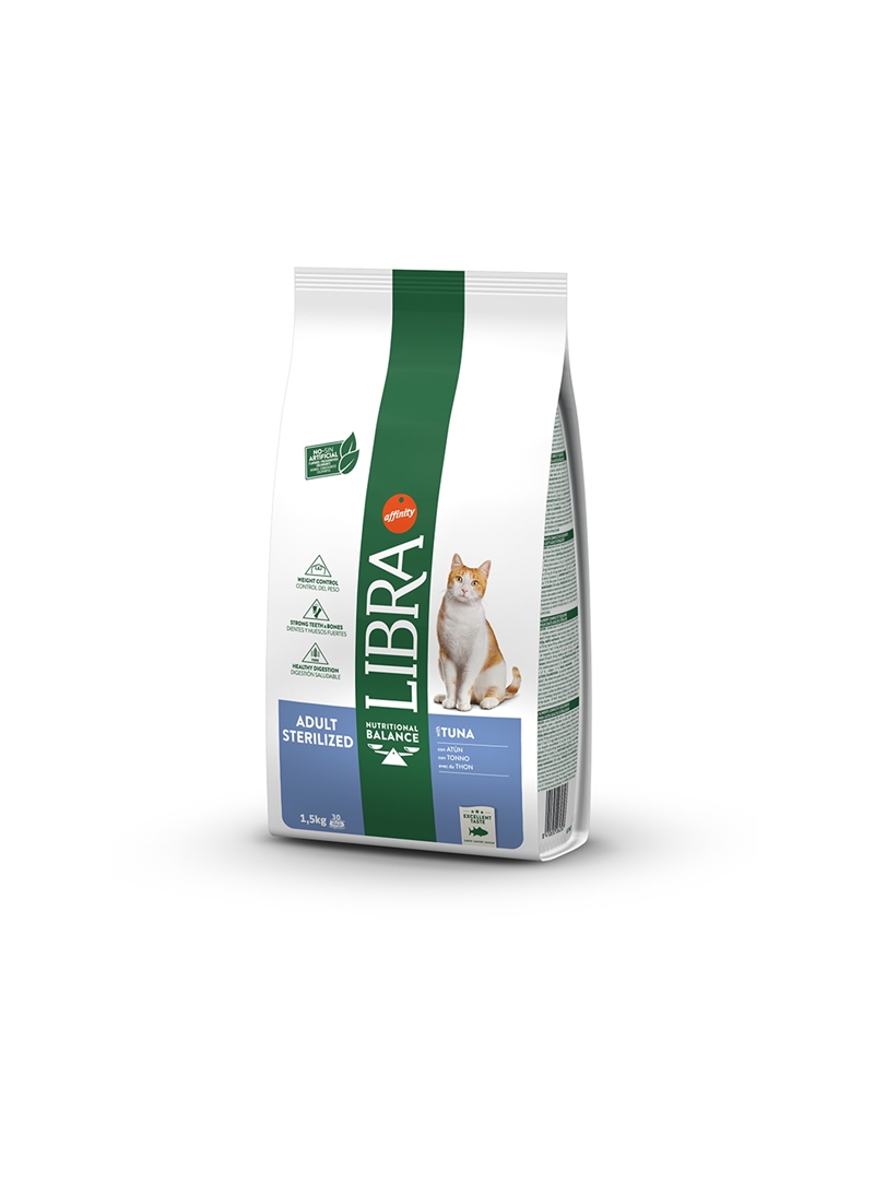 LIBRA CAT STERILIZED TUNA & BARLEY - 1,5kg - L926796 LIBRA CAT STERILIZED TUNA & BARLEY - 1,5kg - L926796