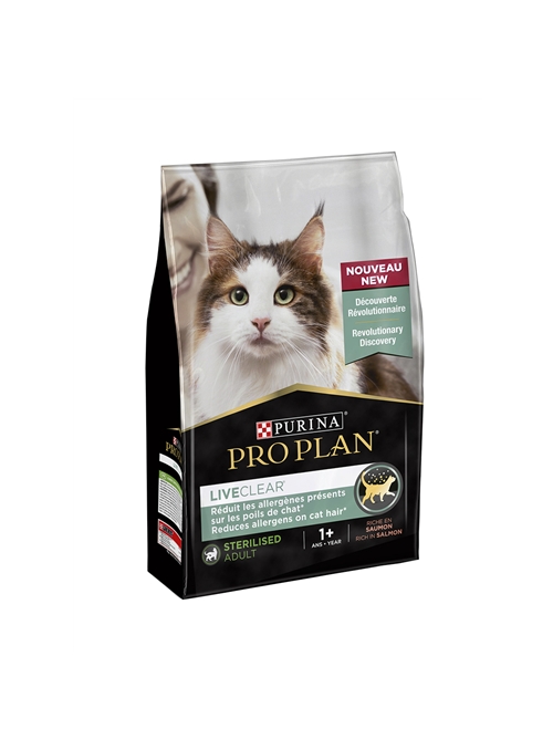PRO PLAN LIVECLEAR STERILIZED ADULT SALMÃO - 1,4kg - P12466147