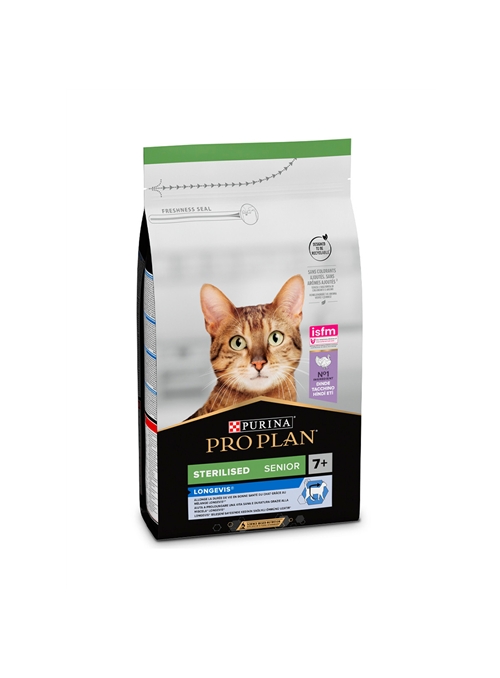 PRO PLAN LONGEVIS STERILIZED 7+ PERÚ - 1,5kg - P12369529N