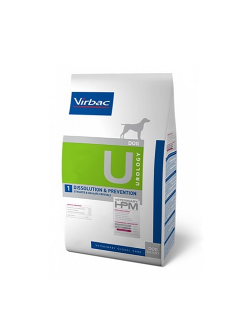 VIRBAC DOG U1 UROLOGY - DISSOLUTION & PREVENTION - 3kg - RACDU13K