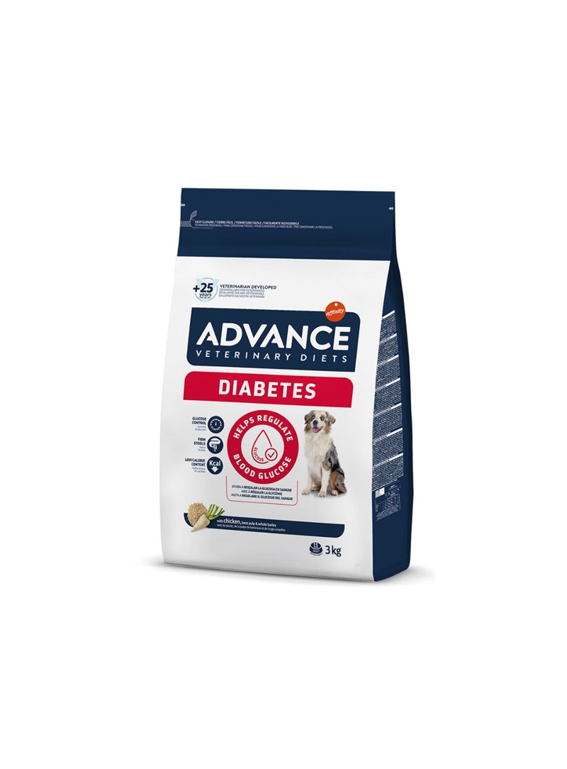 ADVANCE DOG DIABETES COLITIS - 3kg - AD922595 ADVANCE DOG DIABETES COLITIS - 3kg - AD922595