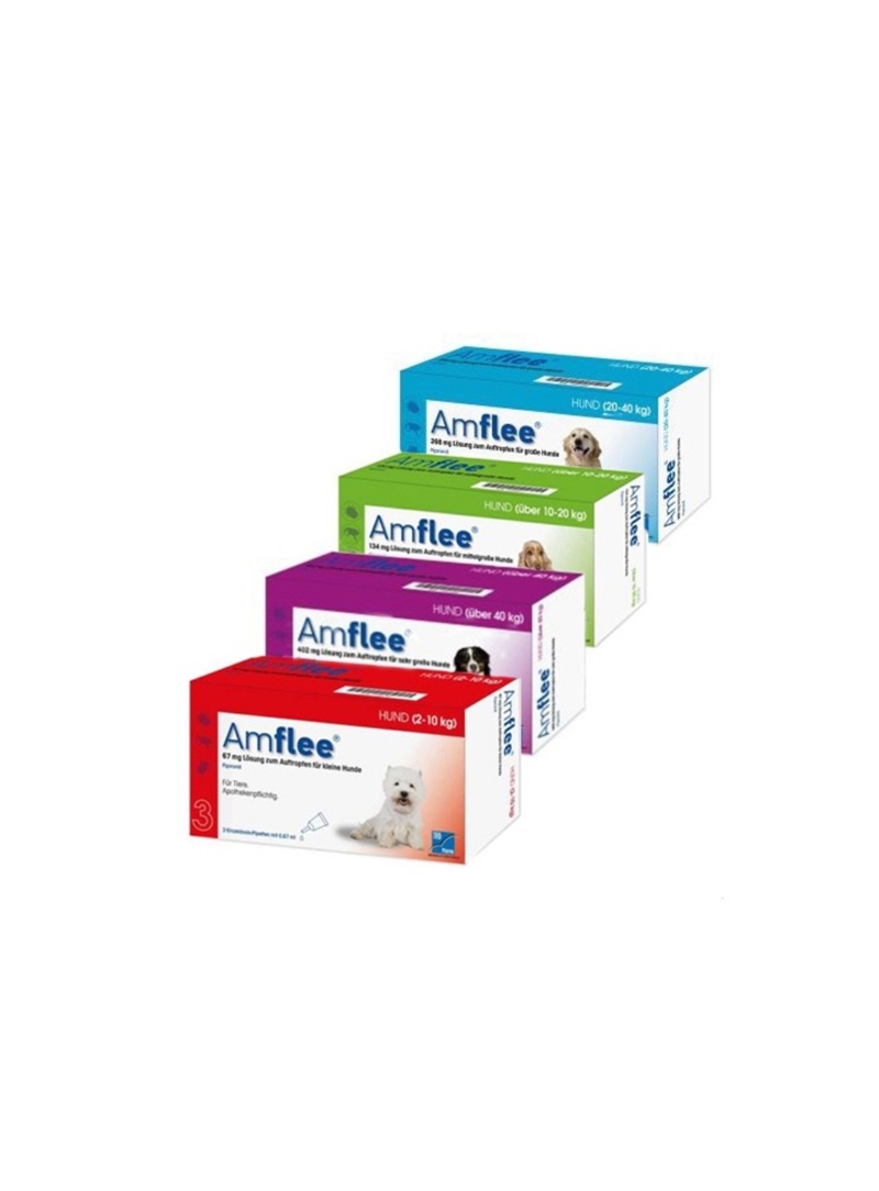 AMFLEE SPOT ON CÃO 3 PIPETAS - 2kg - 10kg - AMFLEEC67 AMFLEE SPOT ON CÃO 3 PIPETAS - 2kg - 10kg - AMFLEEC67