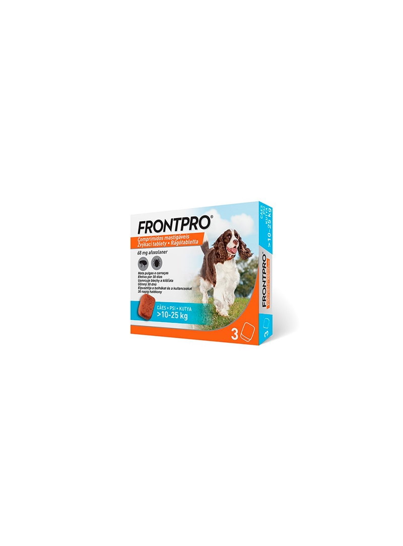 FRONTPRO COMPRIMIDO MASTIGÁVEL PARA CÃO - 2kg - 4kg #1 - FRONTPROS FRONTPRO COMPRIMIDO MASTIGÁVEL PARA CÃO - 2kg - 4kg #1 - FRONTPROS