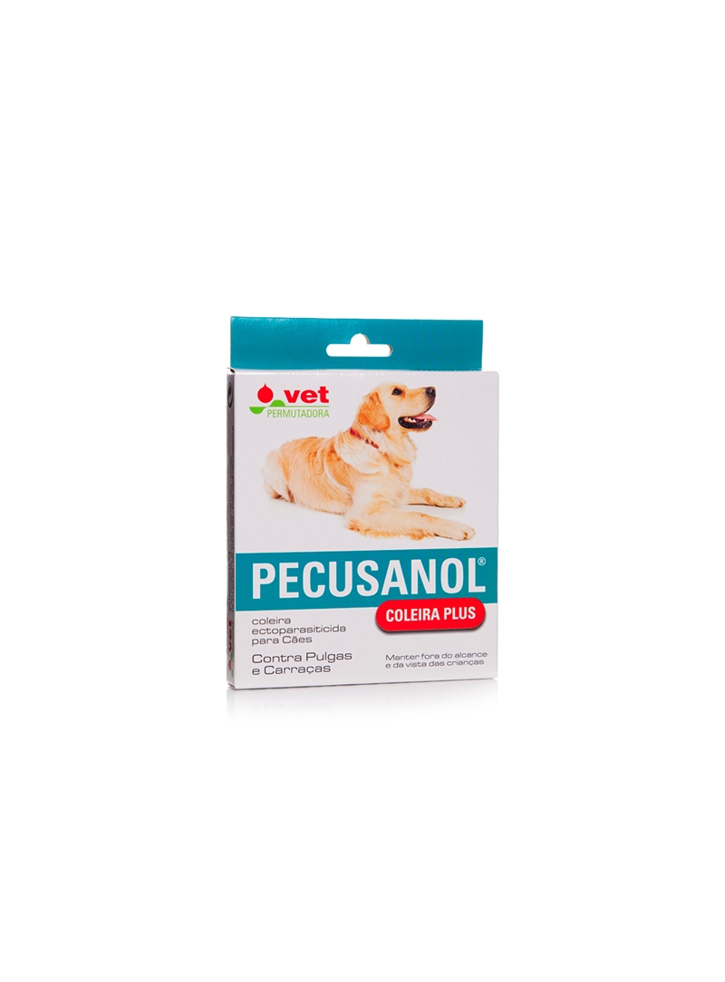 PECUSANOL COLEIRA PLUS PARA CÃES - 1 unidade - PECUSCC
