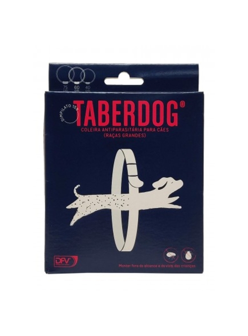 TABERDOG COLEIRA ANTIPARASITÁRIA - 40cm - TABERD4