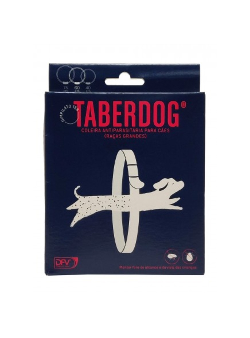 TABERDOG COLEIRA ANTIPARASITÁRIA - 40cm - TABERD4 TABERDOG COLEIRA ANTIPARASITÁRIA - 40cm - TABERD4