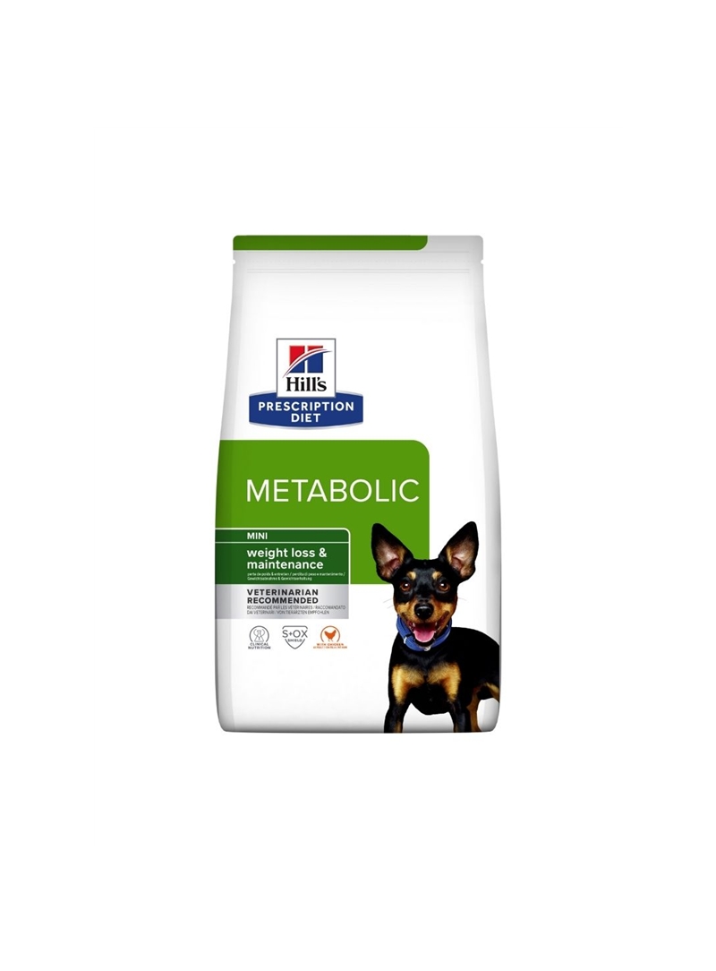 HILLS PD CANINE METABOLIC WEIGHTLOSS MINI - 6kg - 605946 HILLS PD CANINE METABOLIC WEIGHTLOSS MINI - 6kg - 605946