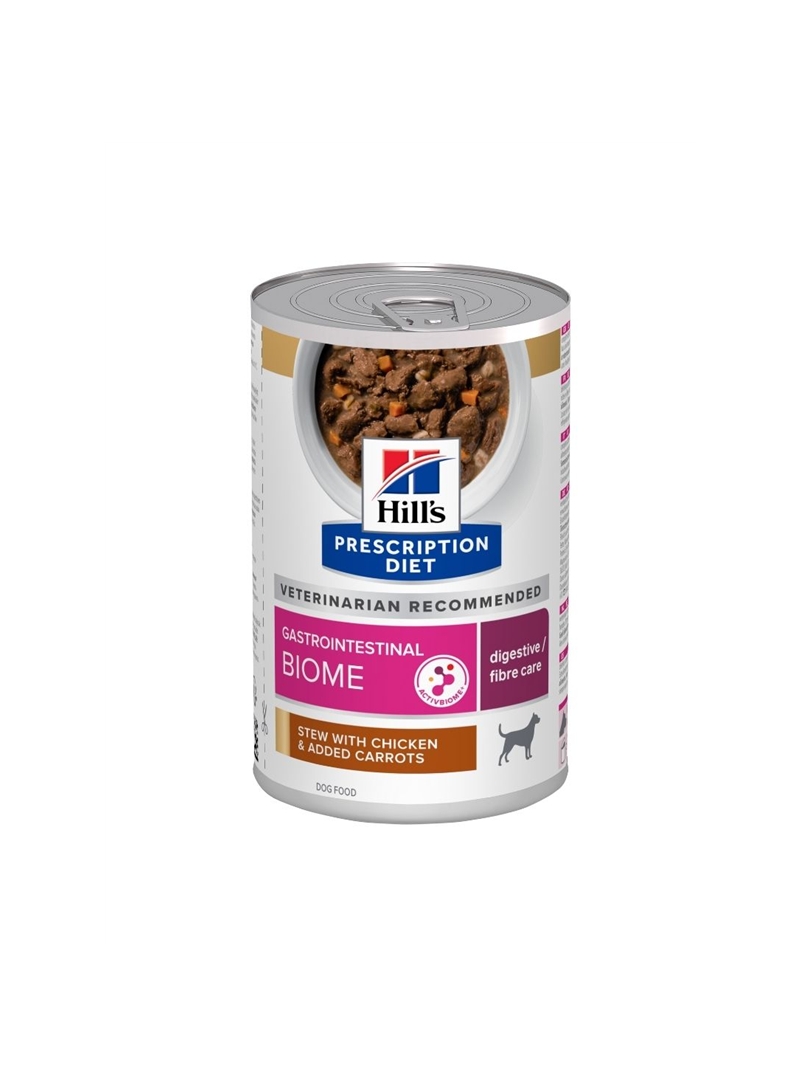 HILLS PD CANINE GASTROINTESTINAL BIOME STEW WITH CHICKEN - 354gr - 605650 HILLS PD CANINE GASTROINTESTINAL BIOME STEW WITH CHICKEN - 354gr - 605650