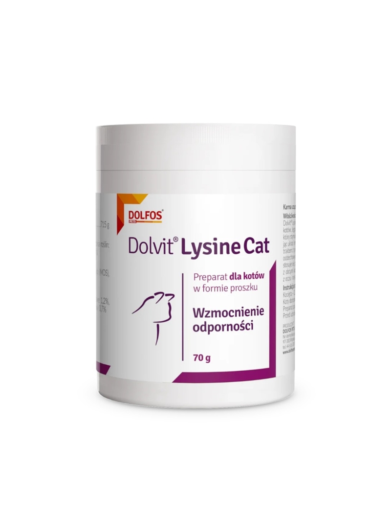 DOLVIT LYSINE CAT - 70gr - DOLVLYSCAT