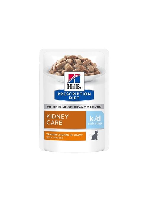 HILLS PD FELINE KIDNEY CARE K/D EARLY STAGE - 85gr - 605679