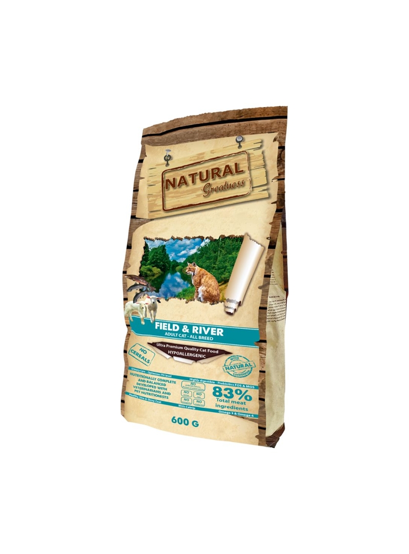 NATURAL GREATNESS CAT FIELD E RIVER - 600gr - NGC-UP-03-1