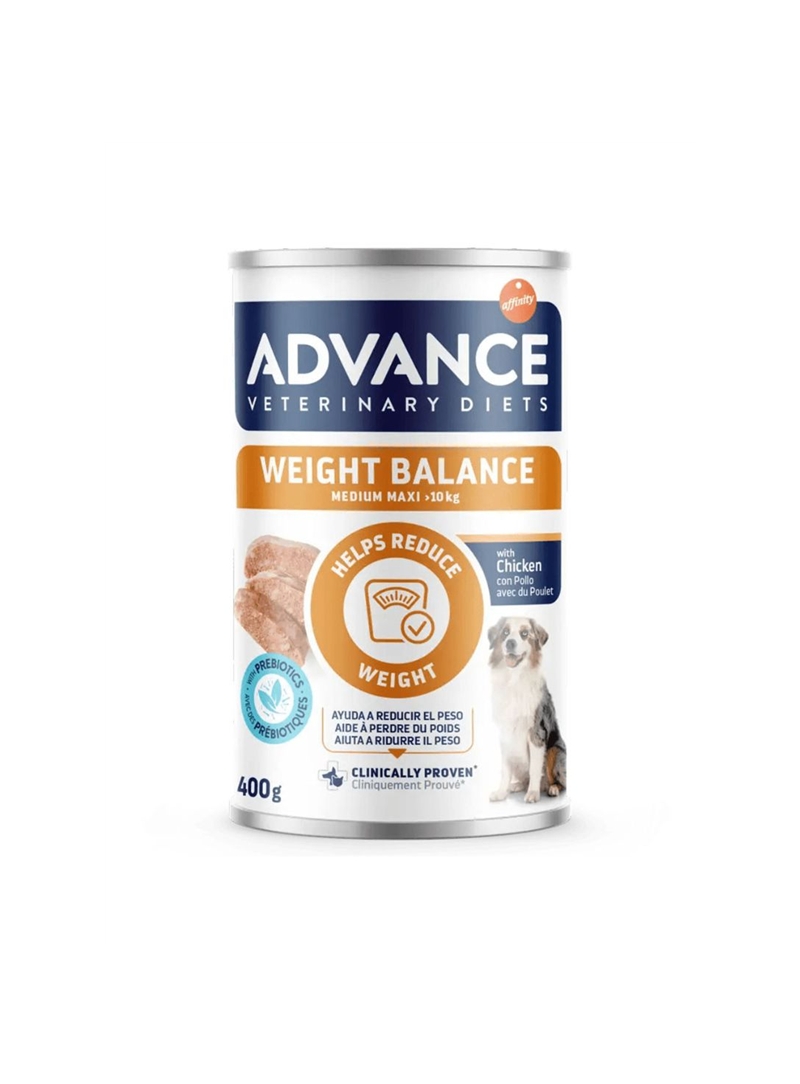 ADVANCE VET DOG MEDIUM/MAXI WEIGHT BALANCE WET - 400gr - 10013282