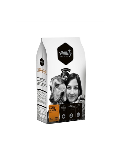 AMITY PREMIUM DOG ADULT LAMB E RICE - 3kg - AM20043