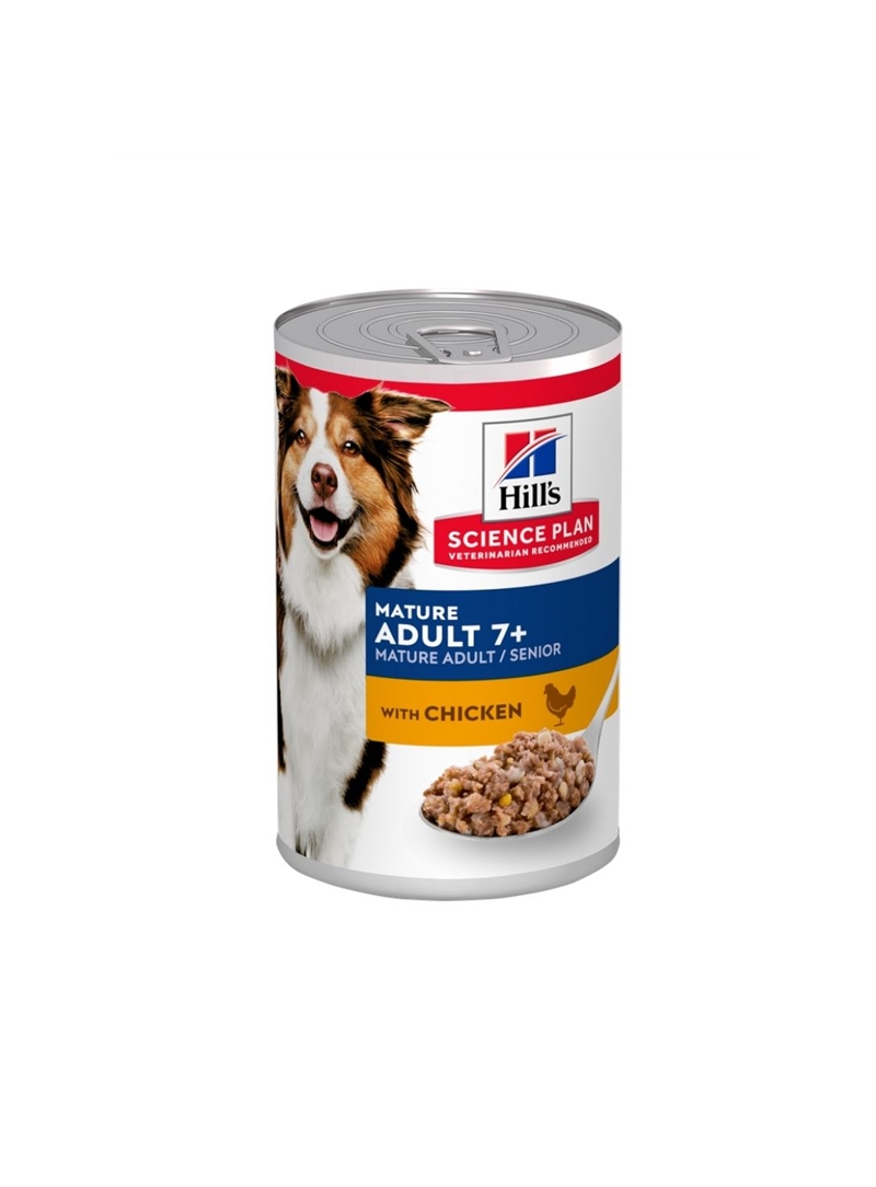 HILLS SP CANINE MATURE ADULT 7+ WITH CHICKEN - 370gr - 607095