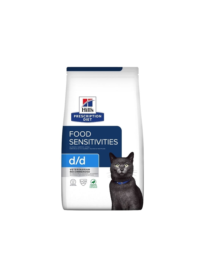 HILLS PD FELINE D/D FOOD SENSITIVITIES - 1,5kg - 605846