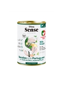 DIBAQ SENSE DOG GRAIN FREE BACALHAU Á BRÁS WET - 380gr - DS1011671