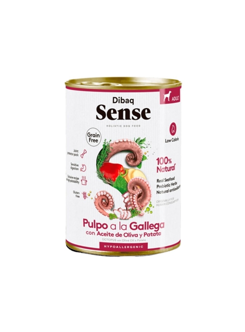 DIBAQ SENSE DOG GRAIN FREE OCTOPUS WET - 380gr - DS1011668