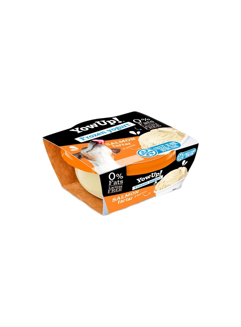 YOWUP IOGURTE GELADO PARA CÃO TÁRTARO DE SALMÃO - 110gr - YU1458 YOWUP IOGURTE GELADO PARA CÃO TÁRTARO DE SALMÃO - 110gr - YU1458