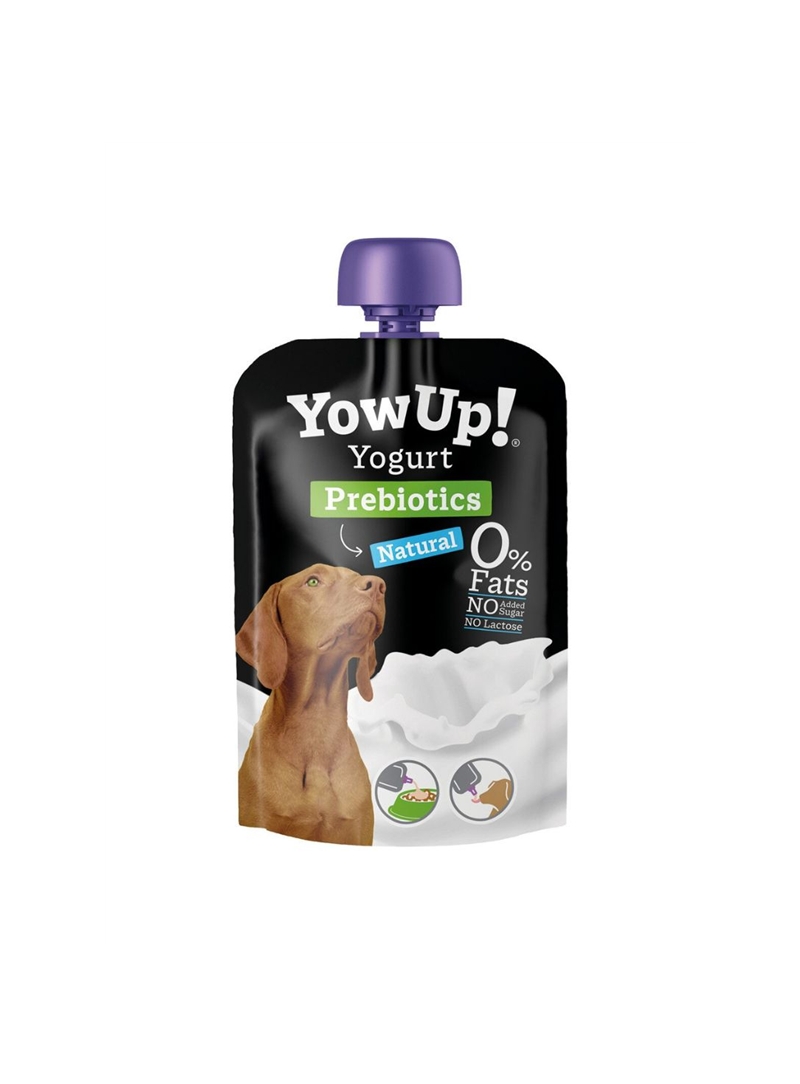 YOWUP IOGURTE PARA CÃO NATURAL COM PRÉBIOTICO - 115gr - YU1007