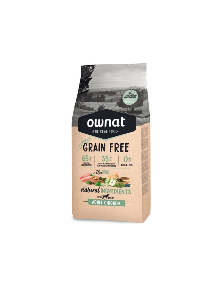OWNAT DOG JUST GRAIN FREE ADULT SALMON AND SEAFOOD - 3kg - O031452