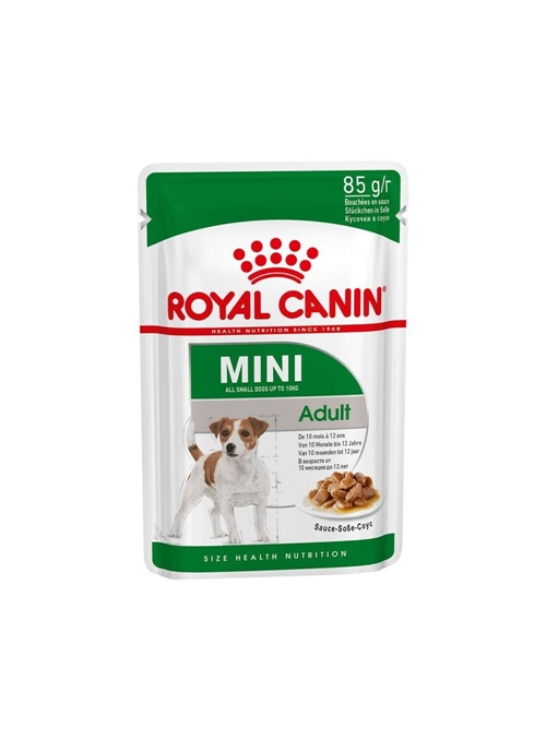 ROYAL CANIN MINI ADULT - SAQUETA - 85gr - RCMIAD85