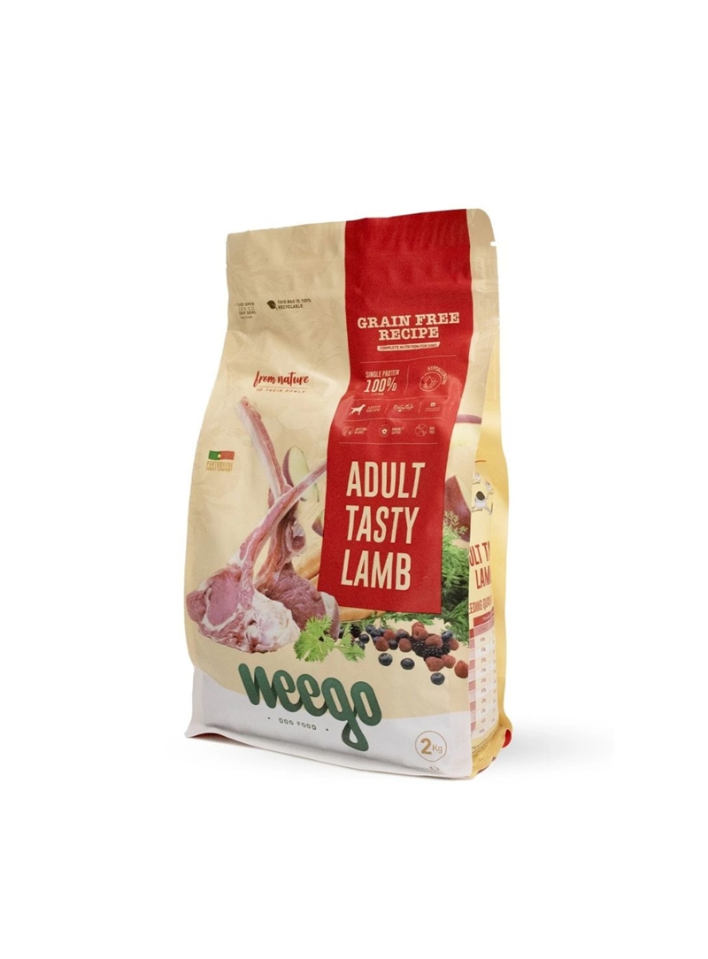 WEEGO GRAIN FREE DOG FOOD ADULT TASTY LAMB - 2kg - WDF13
