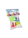 NOBLEZA CONJUNTO DE BRINQUEDOS DE BOLA - 4,3 x 4cm - NBZ6265