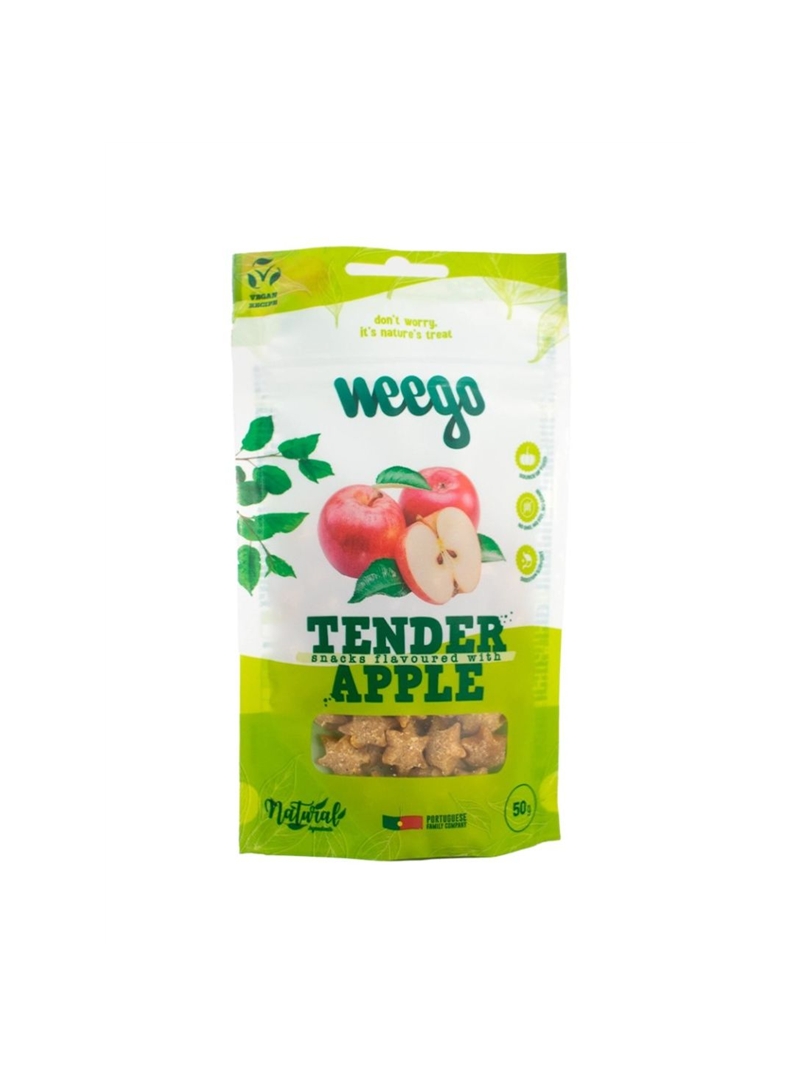 WEEGO DOG SNACK TENDER APPLE - 50gr - WS01