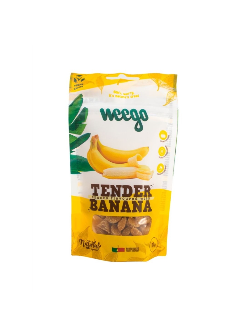 WEEGO DOG SNACK TENDER BANANA - 50gr - WS02