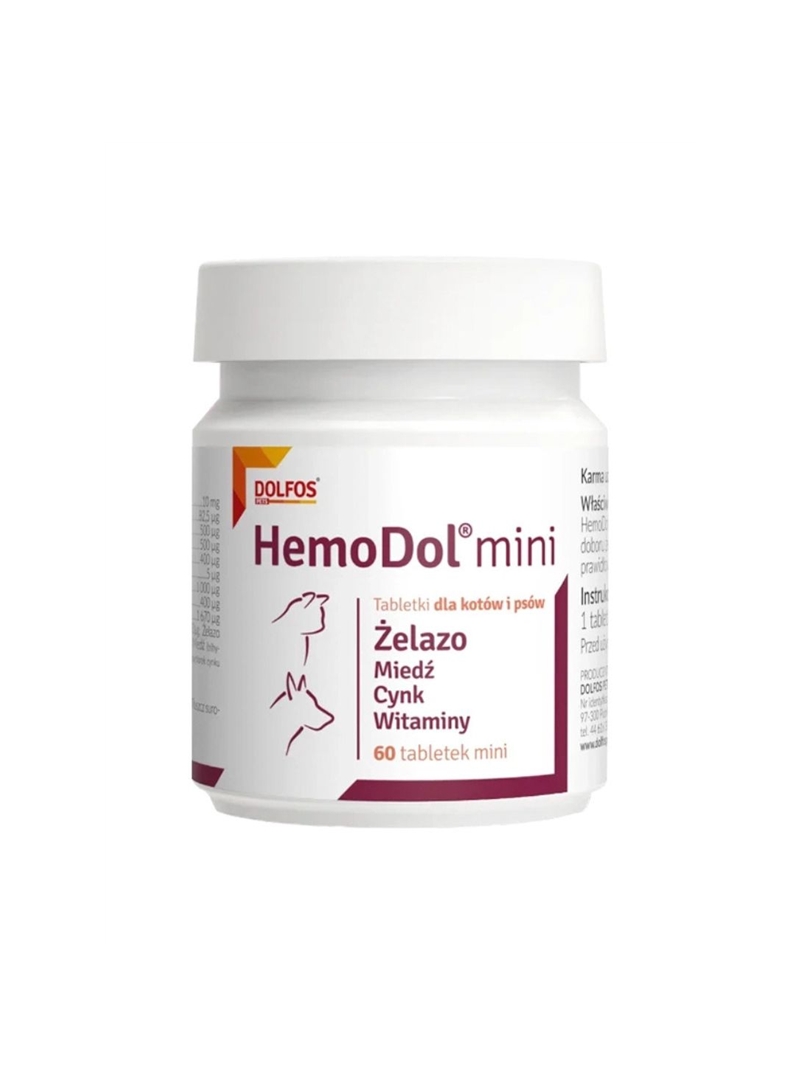 DOLFOS HEMODOL MINI - 60 comprimidos - HEMOMINI