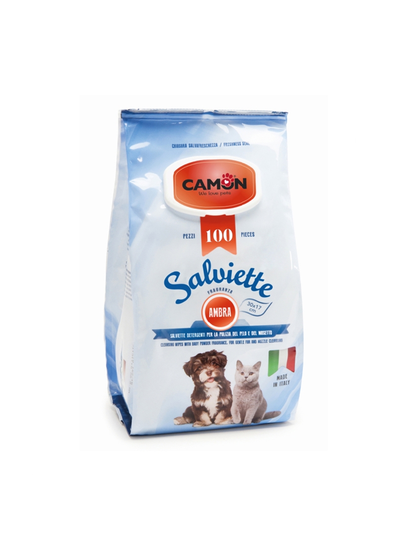 CAMON TOALHETES HÚMIDOS ÂMBAR - 100 unidades - CMLA008 CAMON TOALHETES HÚMIDOS ÂMBAR - 100 unidades - CMLA008