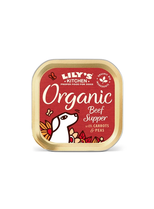 LILYS KITCHEN DOG ORGANIC HÚMIDO VACA - 150gr - 12583534