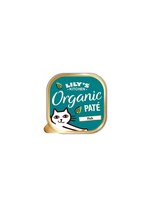 LILYS KITCHEN CAT ORGANIC HÚMIDO FISH - Peixe - 85gr - 12489217