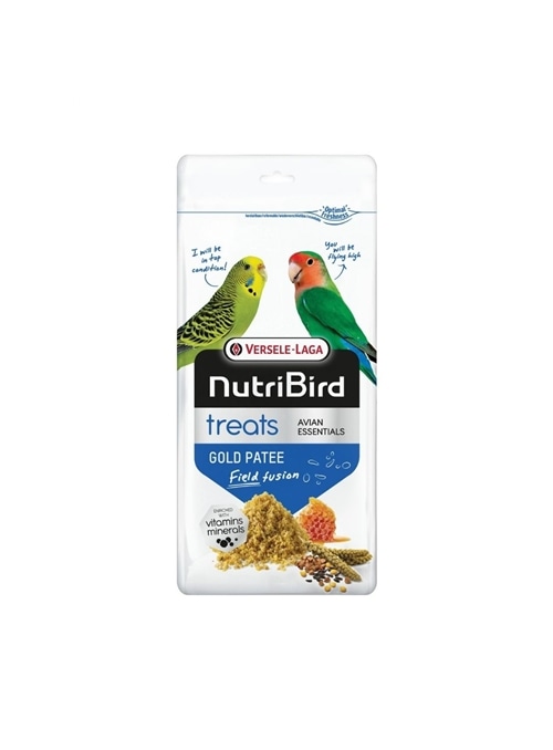 Versele Laga NutriBird Gold Patee Field Fusion 250g – Papa Húmida com Mel e Vitaminas - 250gr - VL422233