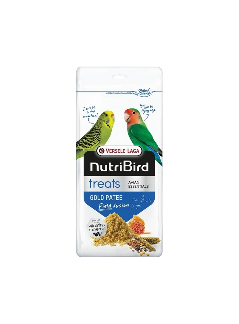 Versele Laga NutriBird Gold Patee Field Fusion 250g – Papa Húmida com Mel e Vitaminas - 250gr - VL422233 Versele Laga NutriBird Gold Patee Field Fusion 250g – Papa Húmida com Mel e Vitaminas - 250gr - VL422233