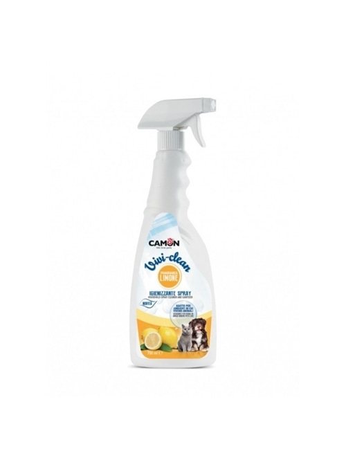 Camon Desinfetante Spray Limão 750 ml – Higiene Segura e Aroma Refrescante - 750ml - LA510