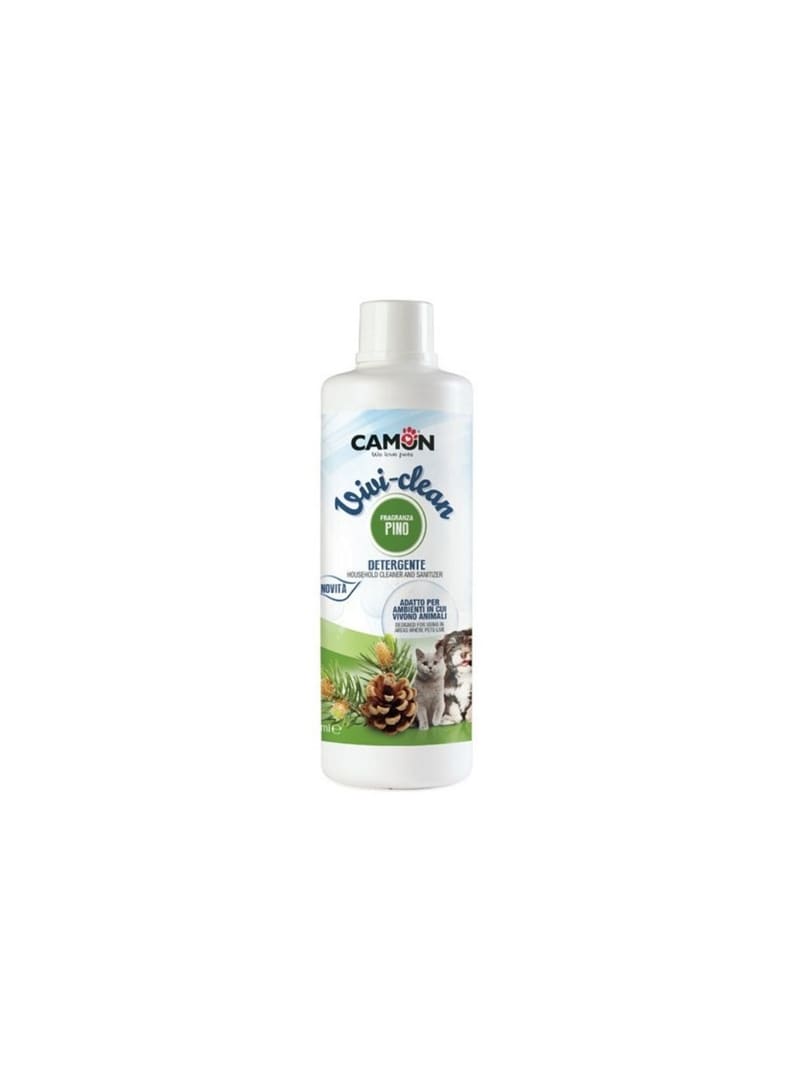 Camon Detergente Líquido Vivi Clean Pinho 1000 ml – Limpeza e Higiene Segura - 1000ml - LA420