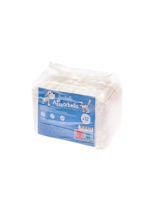 FERRIBIELLA FRALDAS P/ CÃES 12 UNIDADES - 30 x 46cm - IGN04