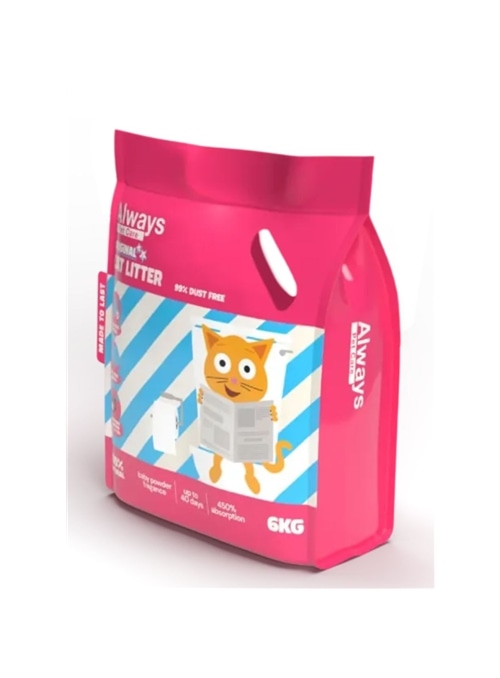 ALWAYS CAT LITTER - 6kg - ALWAYS6