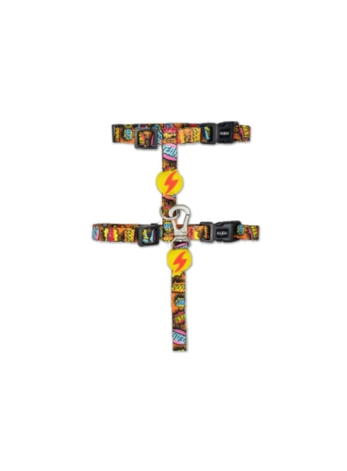 DASHI CAT HARNESS + LEASH BOOM - Boom - Único - DCHL001