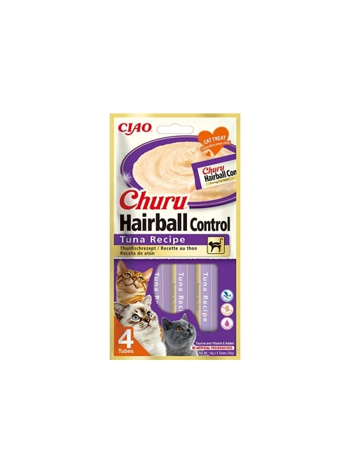 CHURU CAT HAIRBALL - Atum - 4 x 14gr - EU675