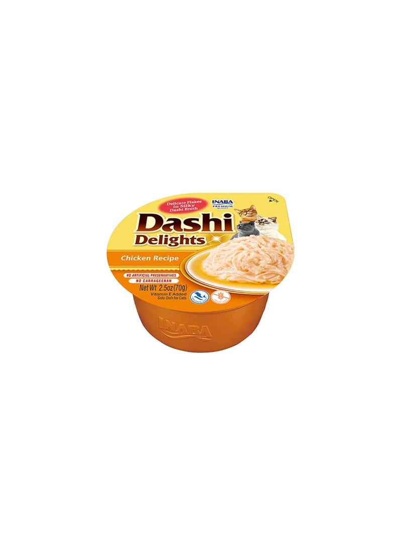 CHURU CAT DASHI DELIGHTS RECEITA DE FRANGO - Frango - 70gr - EU864 CHURU CAT DASHI DELIGHTS RECEITA DE FRANGO - Frango - 70gr - EU864