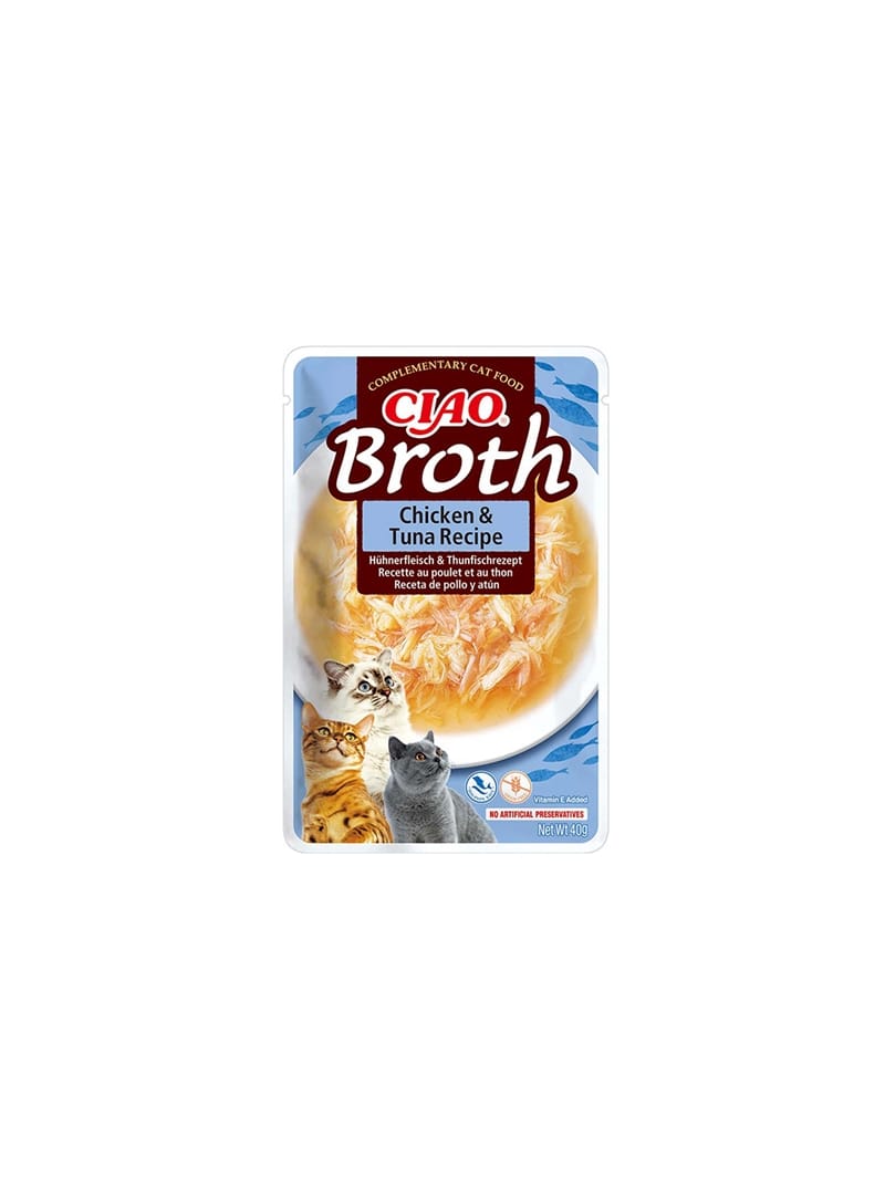CHURU CAT BROTH FRANGO COM ATUM - 40gr - IN0826