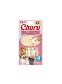 CHURU CAT CREAMY TREAT - Atum com Salmão - 4 x 14gr - IN0106