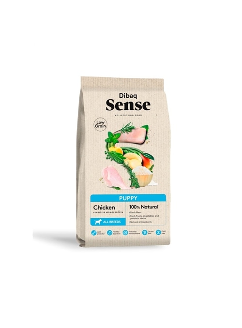 DIBAQ SENSE PUPPY LOW GRAIN CHICKEN - 2kg - D7040N