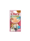 CHURU CAT CREAMY TREAT RECEITA DE SALMÃO - Salmão e Vieira - 4 x 14gr - EU683 CHURU CAT CREAMY TREAT RECEITA DE SALMÃO - Salmão e Vieira - 4 x 14gr - EU683
