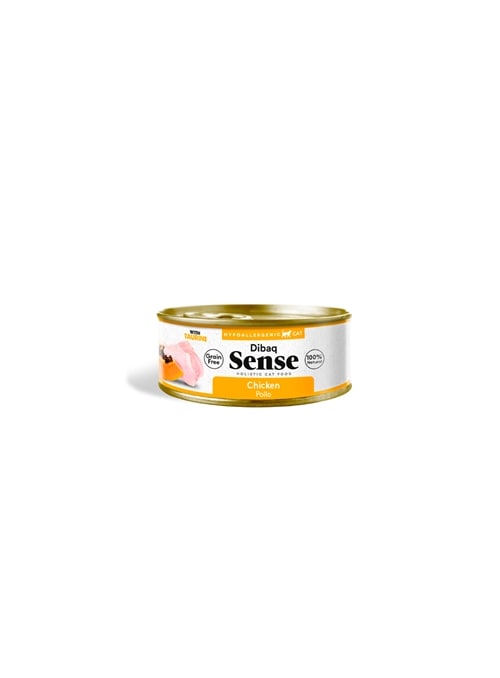 DIBAQ SENSE CAT GRAIN FREE WET CHICKEN - 70gr - D9304N
