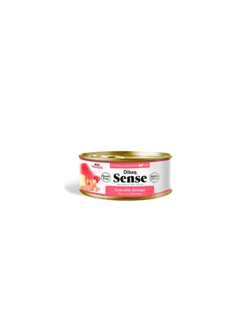 DIBAQ SENSE CAT GRAIN FREE WET TUNA WITH SHRIMPS - 70gr - D9299N