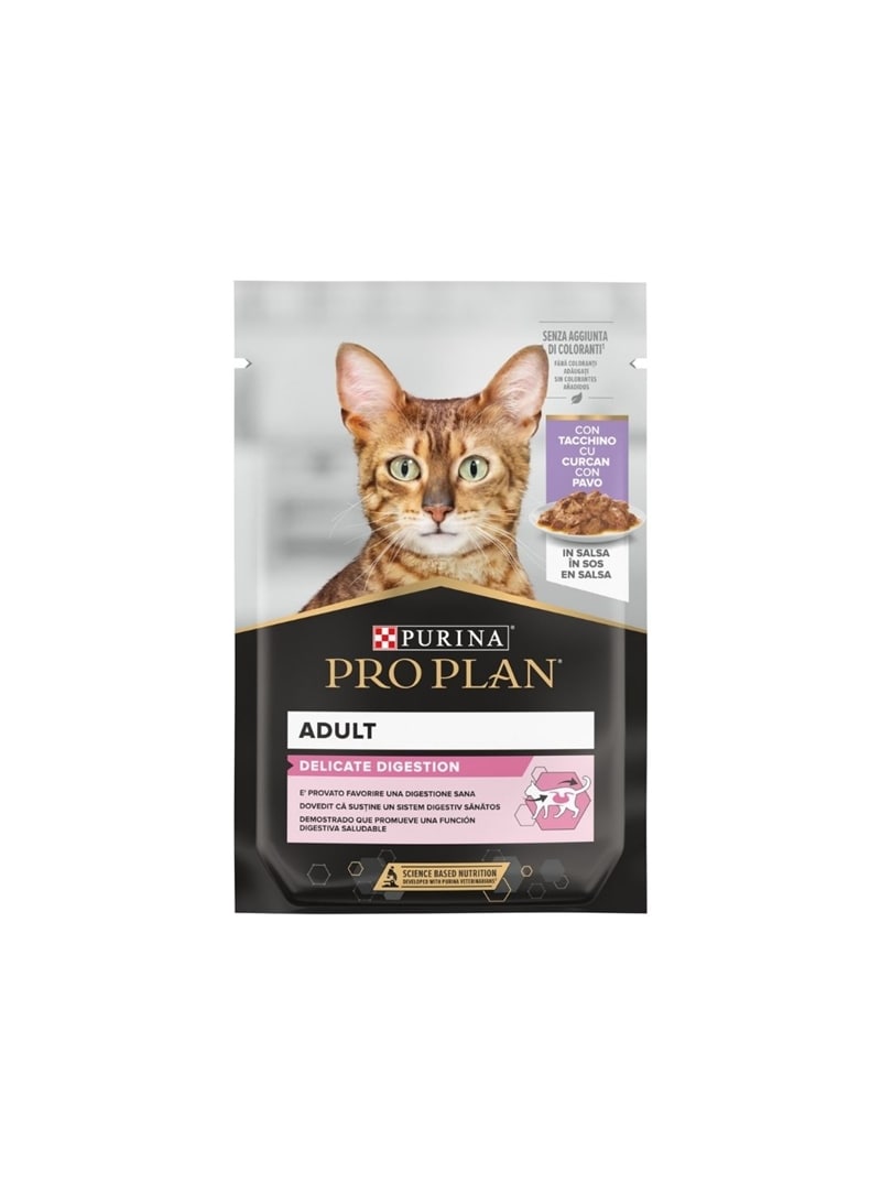 PRO PLAN CAT NUTRISAVOUR ADULT STERILISED PERÚ EM MOLHO - Perú em molho - 85gr - P12570563