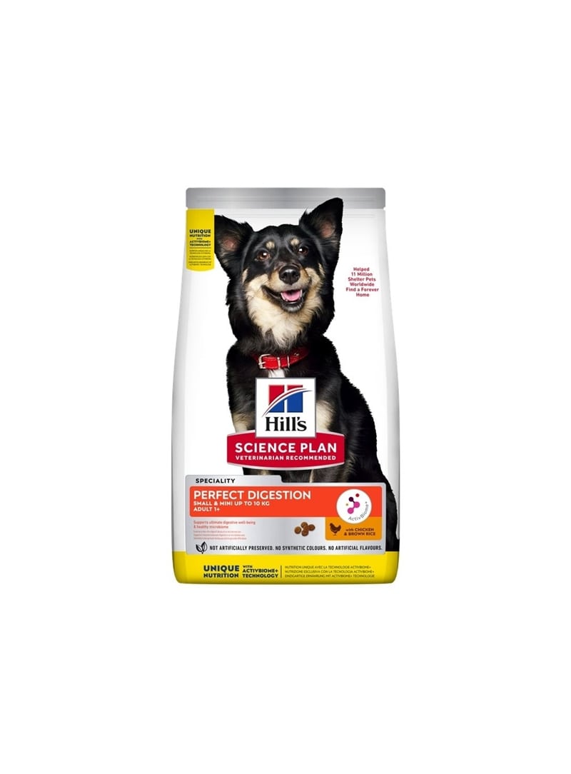 HILLS SP CANINE ADULT PERFECT DIGESTION SMALL MINI WITH CHICKEN - 1,5kg - 605962